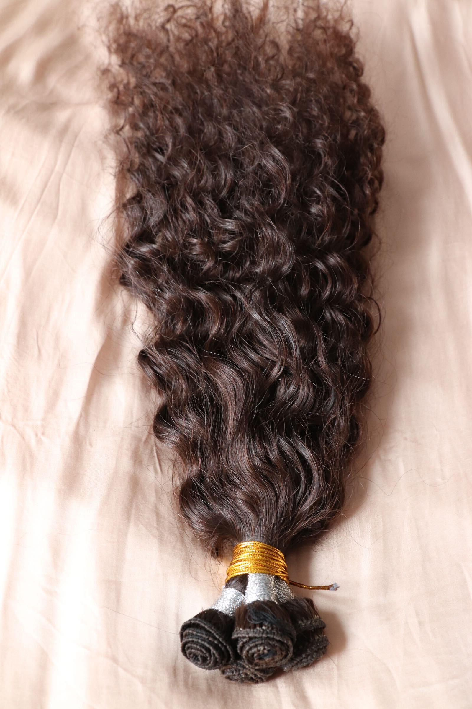 3a-3b Hair Pattern - Raw Indian Temple Hair